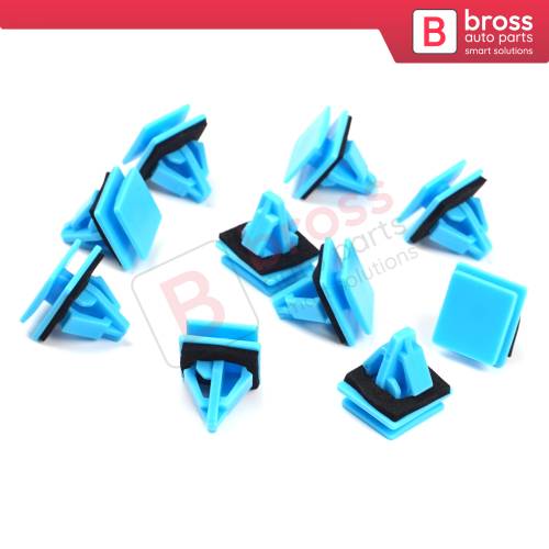 10 Pieces Side Moulding Clips for Kia 87758 3L000