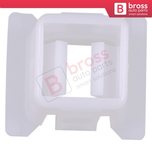 10 Pieces Headlight Plastic Clips White for Opel 1218604 90386374