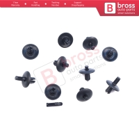 10 Pieces  Trim Clip Door Panel Retainer Fastener for VW Skoda Seat WHT004994