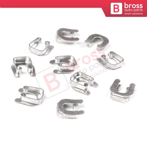 10 Pieces Spring Nut for VW Audi 15.8x17.5x 21.5x20mm
