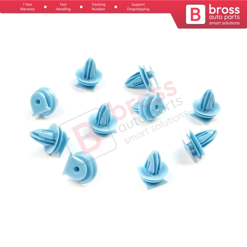 10 Pieces Door Panel Cowl Vent Grille Clip for Honda Acura 90602 S5A 003