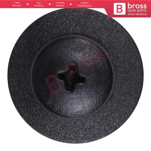 10 Pieces Hood Insulation Retainer Expanding Rivet Black for BMW 51481915964...