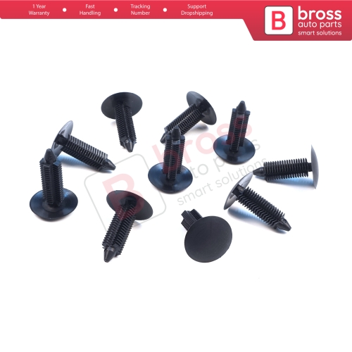 10 Pieces Fir Tree Clip Trim Panel Retainer for Mercedes Benz 6319842561