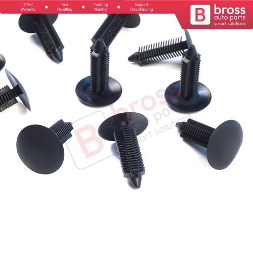 10 Pieces Fir Tree Clip Trim Panel Retainer for Mercedes Benz 6319842561