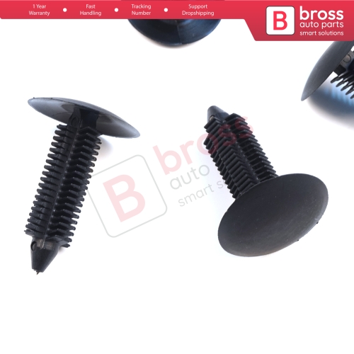 10 Pieces Fir Tree Clip Trim Panel Retainer for Mercedes Benz 6319842561