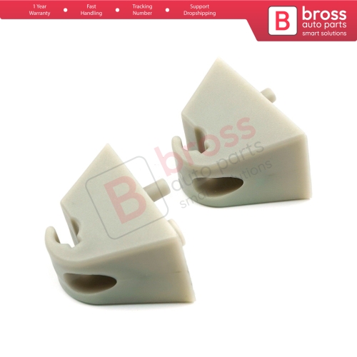 2 Pieces Sun Visor Clip for Opel Renault