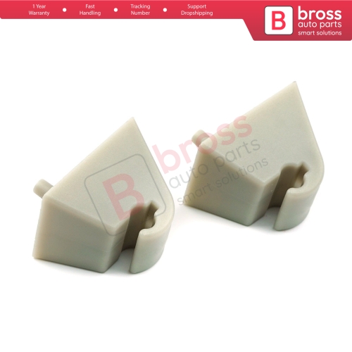 2 Pieces Sun Visor Clip for Opel Renault