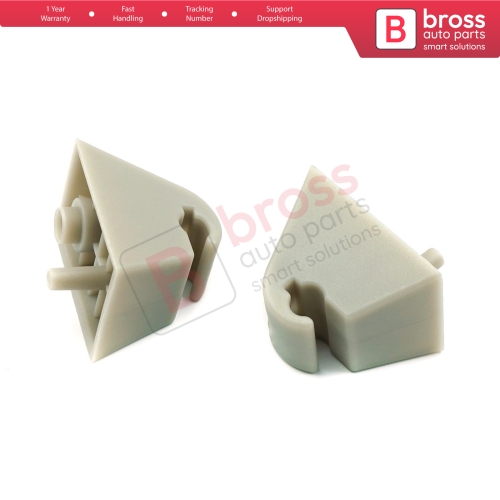 2 Pieces Sun Visor Clip for Opel Renault