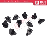 10 Pieces Side Skirts and Bumpers Clips for BMW Mini Cooper 07131480419