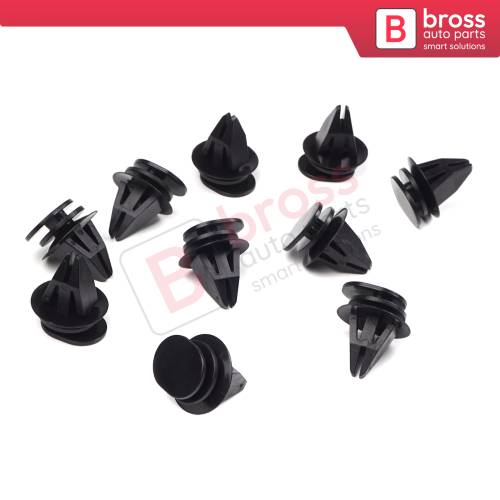 10 Pieces Side Skirts and Bumpers Clips for BMW Mini Cooper 07131480419