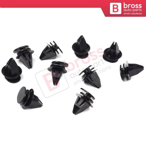10 Pieces Side Skirts and Bumpers Clips for BMW Mini Cooper 07131480419