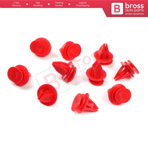 10 Pieces Rocket Panel Clip for BMW51717127742...