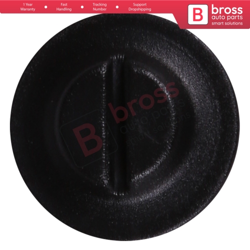 10 Pieces Dowel Pin Black for Audi VW 4A0805121A...