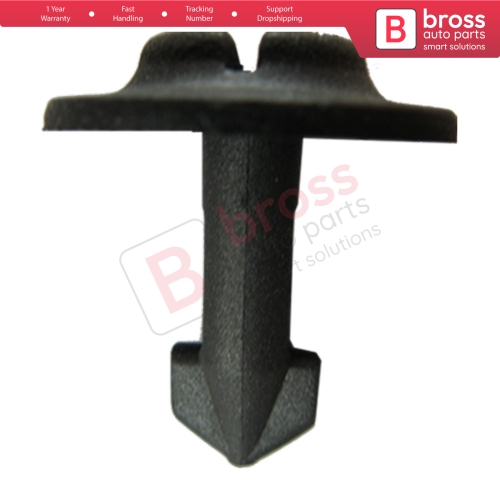 10 Pieces Dowel Pin Black for Audi VW 4A0805121A...