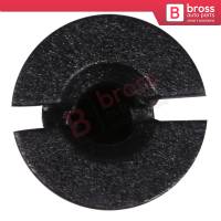 10 Pieces Expanding Lock Nut Black for VW 867809966