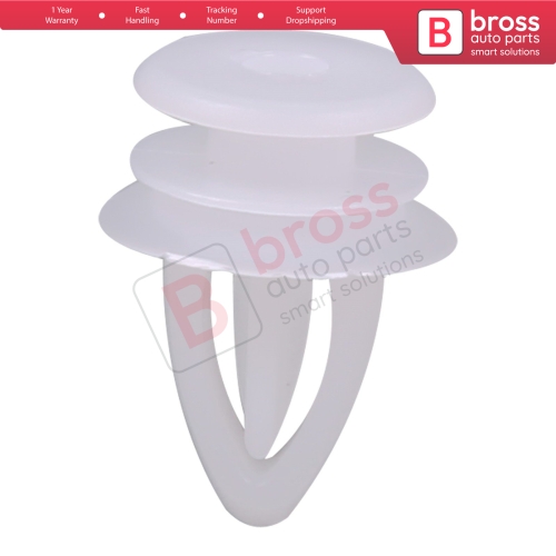 10 Pieces Mirror Panel Retainer White for Opel Vauxhall 149910 Ford 9032112...