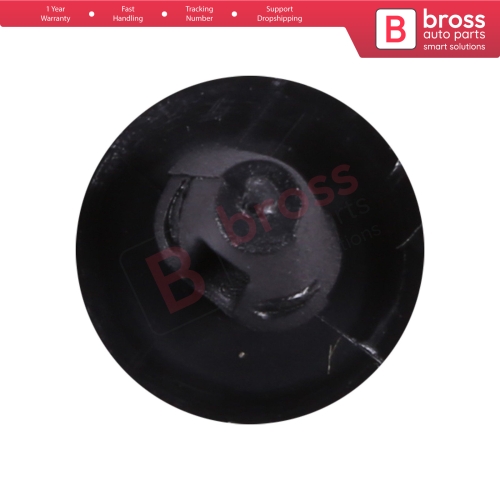 10 Pieces Weather Strip Retainer Black for Fiat 4368201...