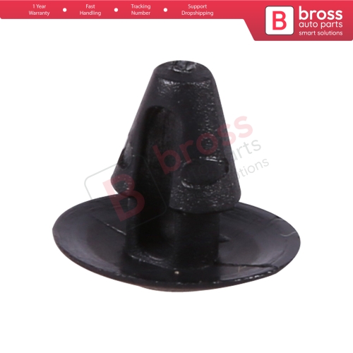 10 Pieces Weather Strip Retainer Black for Fiat 4368201...