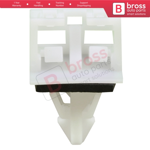 10 Pieces Bumper Retainer With Sealer White Nylon for Honda 71592 S5D 000 71592 S6A 000...
