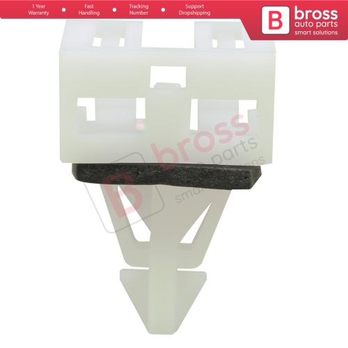 10 Pieces Bumper Retainer With Sealer White Nylon for Honda 71592 S5D 000 71592 S6A 000...