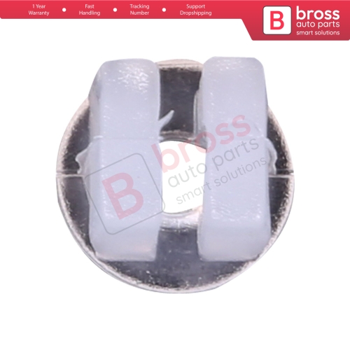 10 Pieces Lock Nut White for Fiat 14115980 Peugeot 6992G2 VW 155809966 Karsan 14115780...