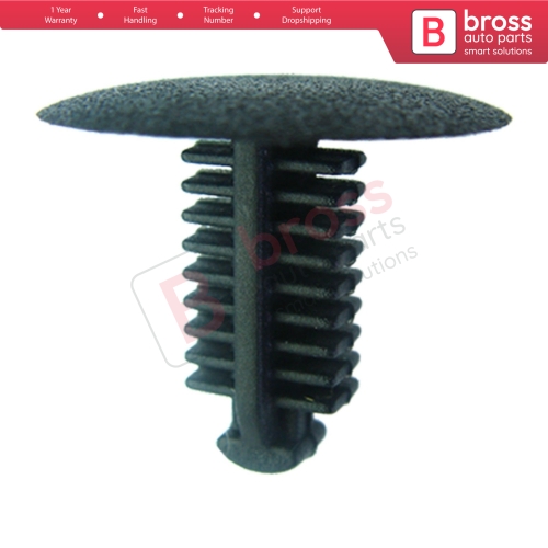 10 Pieces Fir Tree Clip Gray for Kia and Hyundai 0B102 68865...