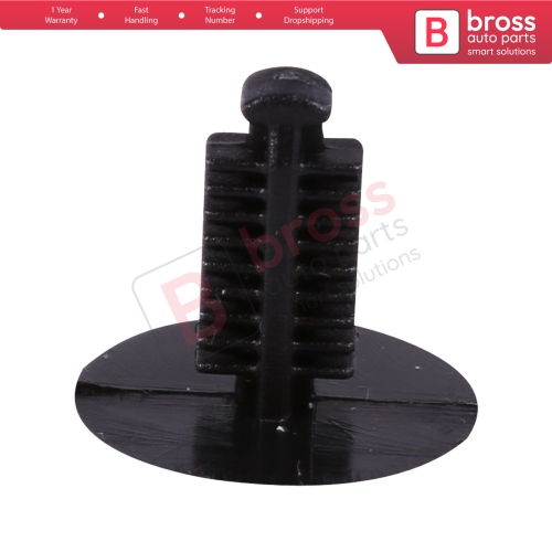 10 Pieces Clip Black for Kia Hyundai 0B102 68865