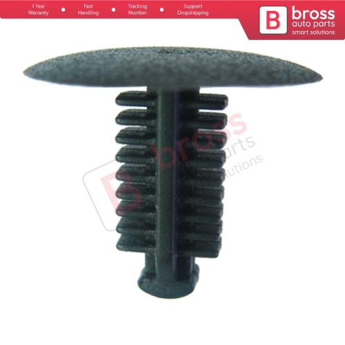 10 Pieces Clip Black for Kia Hyundai 0B102 68865...