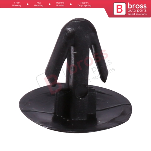 10 Pieces Retaining Clip Black for Citroën 6999A3 Fiat 9605146380 Lancia 9605146380 Peugeot 6999A3...