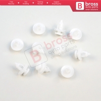 10 Pieces Door Trim Panel Fastener Clip for Peugeot 106 Citroen Saxo Berlingo Opel Combo 699050