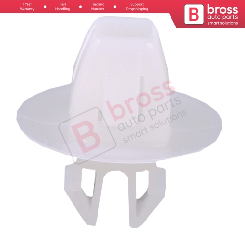 10 Pieces Side Moulding Clip White for Suzuki 77553 65D10...
