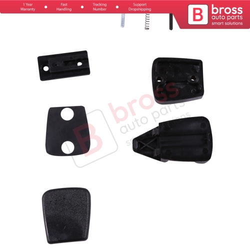 Side Sliding Window Glass Latch Opener Grip Button Set for Ford Transit MK6 V184 T16 2000-2006 1C1422996BB