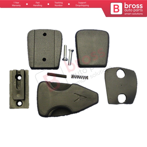 Side Sliding Window Glass Latch Opener Grip Button Set for Ford Transit MK6 V184 T16 2000-2006 1C1422996BB