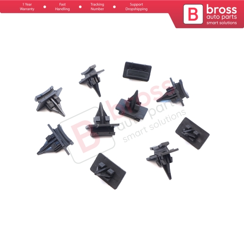 10 Pieces Window Side Trim Clips for Ford 4069906