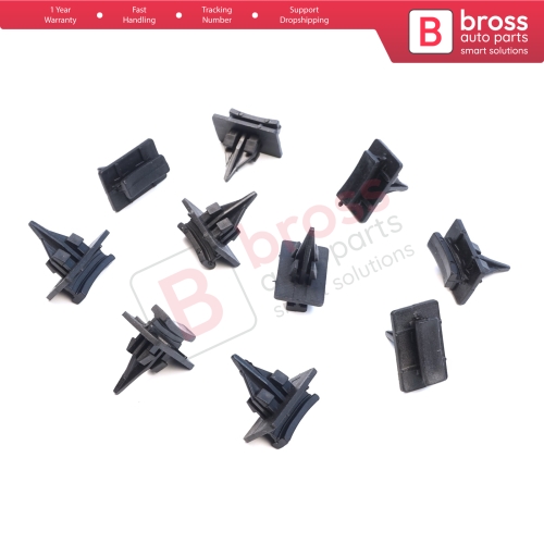10 Pieces Window Side Trim Clips for Ford 4069906