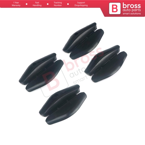 4 Pieces Front or Rear Door Window Guide Rear Of Glass 20747509 for Buick Cadillac Olds Pontiac 20747509