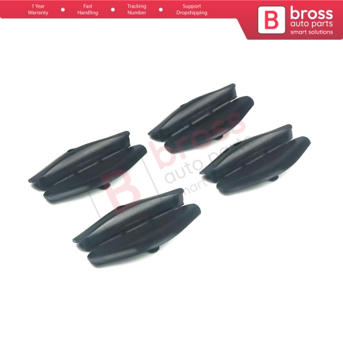 4 Pieces Front or Rear Door Window Guide Rear Of Glass 20747509 for Buick Cadillac Olds Pontiac 20747509