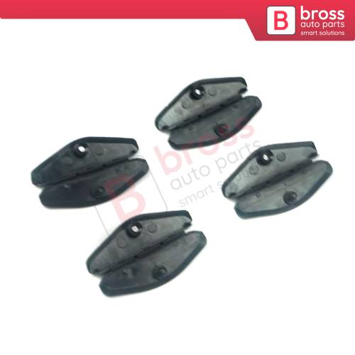 4 Pieces Front or Rear Door Window Guide Rear Of Glass 20747509 for Buick Cadillac Olds Pontiac 20747509