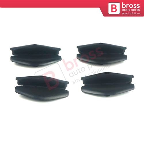 4 Pieces Front or Rear Door Window Guide Rear Of Glass 20747509 for Buick Cadillac Olds Pontiac 20747509