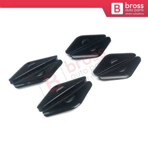 4 Pieces Front Door Window Guide Front Of Glass for Buick Chevrolet Olds Pontiac 12353912 20487630 2072176
