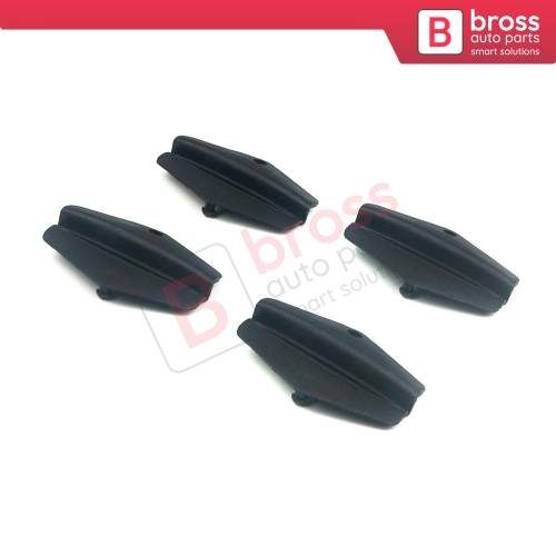 4 Pieces Front Door Window Guide Upper Part Of Glass20160591 For LeSabre 90 80 Electra 84 On Fleetwood Brougham DeVille 1983-On