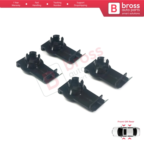 4 Pieces Window Regulator Repair Fixer Clips for BMW X5 E53 1999-2006 51338254781 