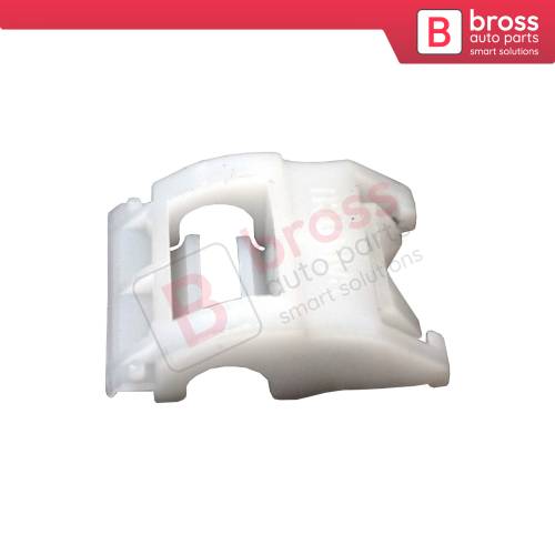 10 Pieces Side Moulding Clip White For Renault 7703077256