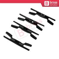 4 Pieces Window Holder Clips For Renault 7700838242