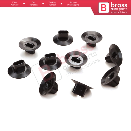 10 Pieces Wheel Arch Cover Clip 7703081056 For Renault Dacia