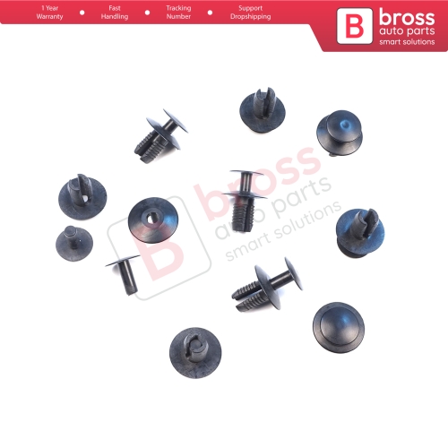 10 Pieces Fixing Plug Rivet 2019900292 51471911992 30820141 M820141 for BMW Mercedes Volvo Mitsubishi