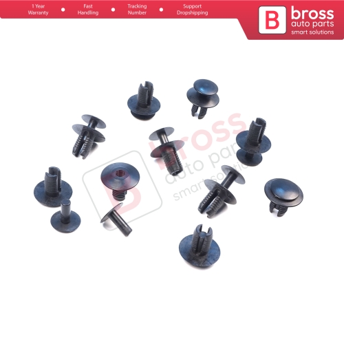 10 Pieces Fixing Plug Rivet 2019900292 51471911992 30820141 M820141 for BMW Mercedes Volvo Mitsubishi