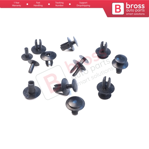 10 Pieces Fixing Plug Rivet 2019900292 51471911992 30820141 M820141 for BMW Mercedes Volvo Mitsubishi