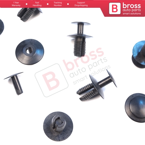 10 Pieces Fixing Plug Rivet 2019900292 51471911992 30820141 M820141 for BMW Mercedes Volvo Mitsubishi