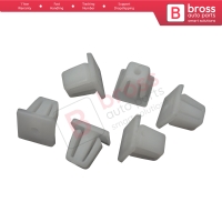 10 Pieces Bumper Retainer Trim Clip 7703074172 for Renault